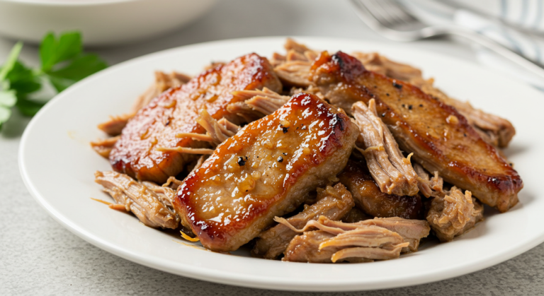 Slow Cooker Maple Dijon Pork Chops