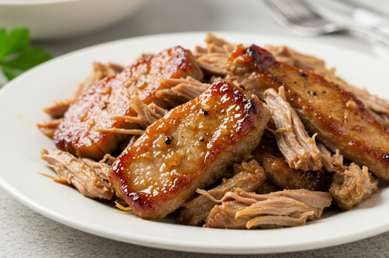 "Savory Slow Cooker Maple Dijon Pork Chops: Effortless Weeknight Dinner with Bold Flavor | #SlowCookerRecipes #MapleDijonPork #EasyDinnerIdeas #ComfortFoodClassics"