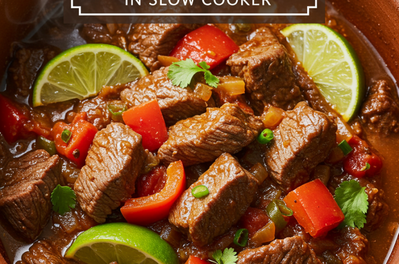 🌶️ Slow Cooker Mexican-Style Beef Stew