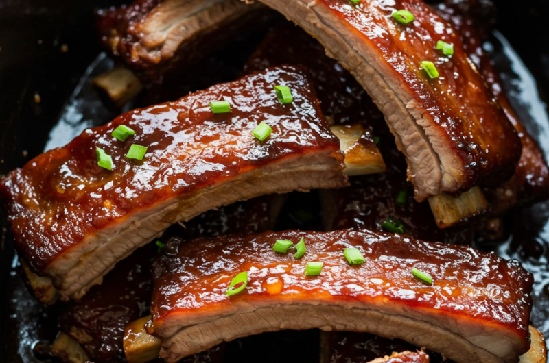 Sticky Asian Hoisin Ribs